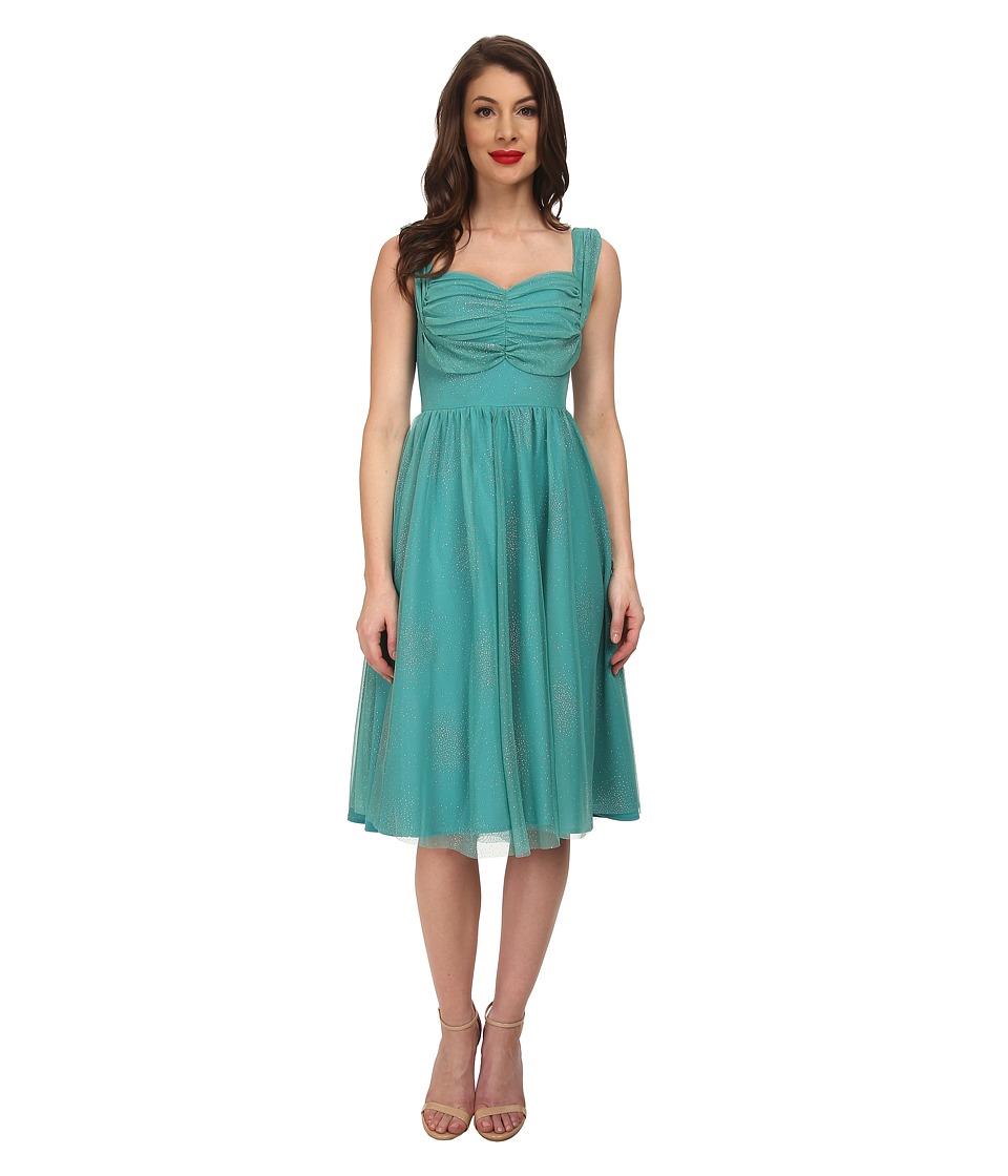Stop Staring! - Opal Swing Dress (Seafoam Green) Women