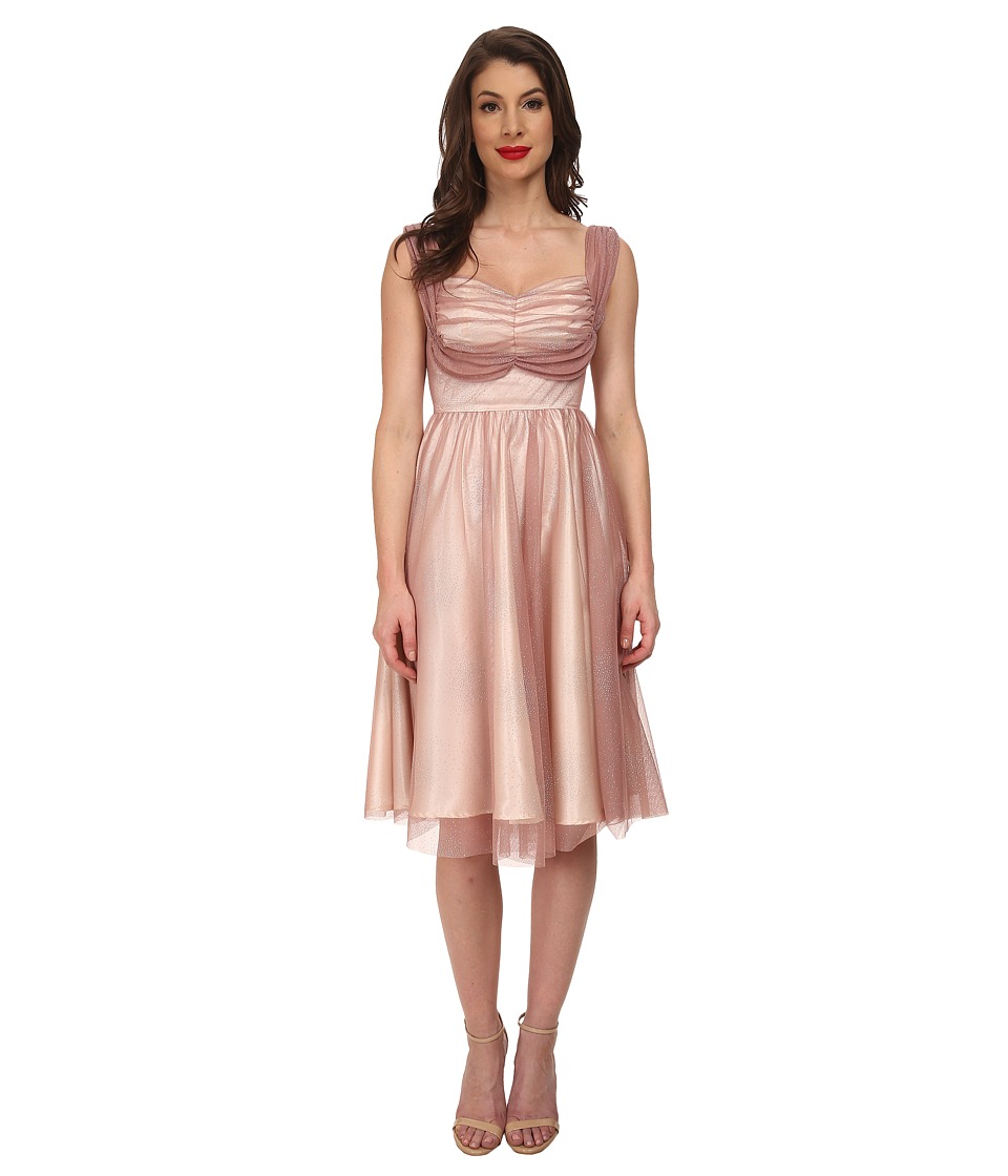 stop staring silver dress