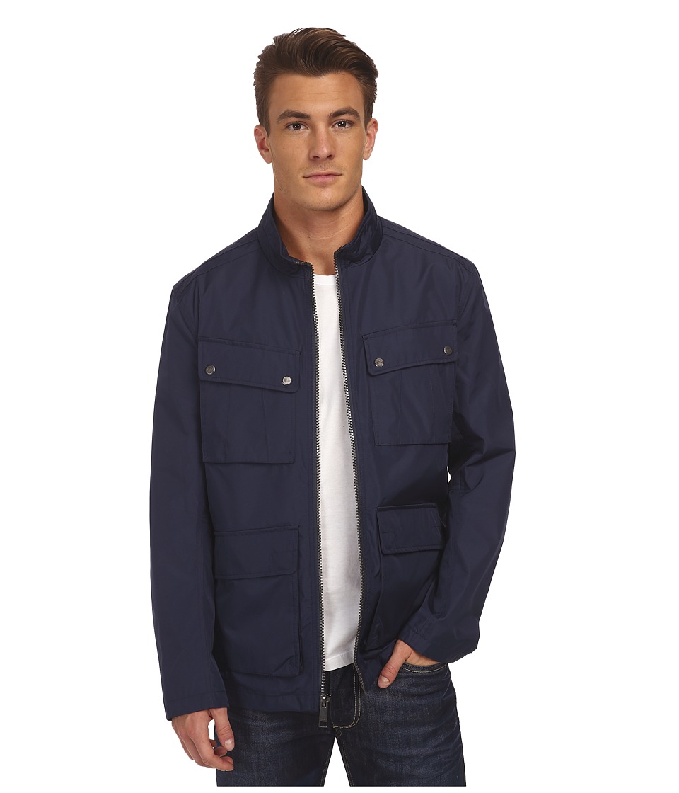 Marc New York by Andrew Marc - Bobby - City Rain Tech Four-Pocket Field Jacket (Navy) Men