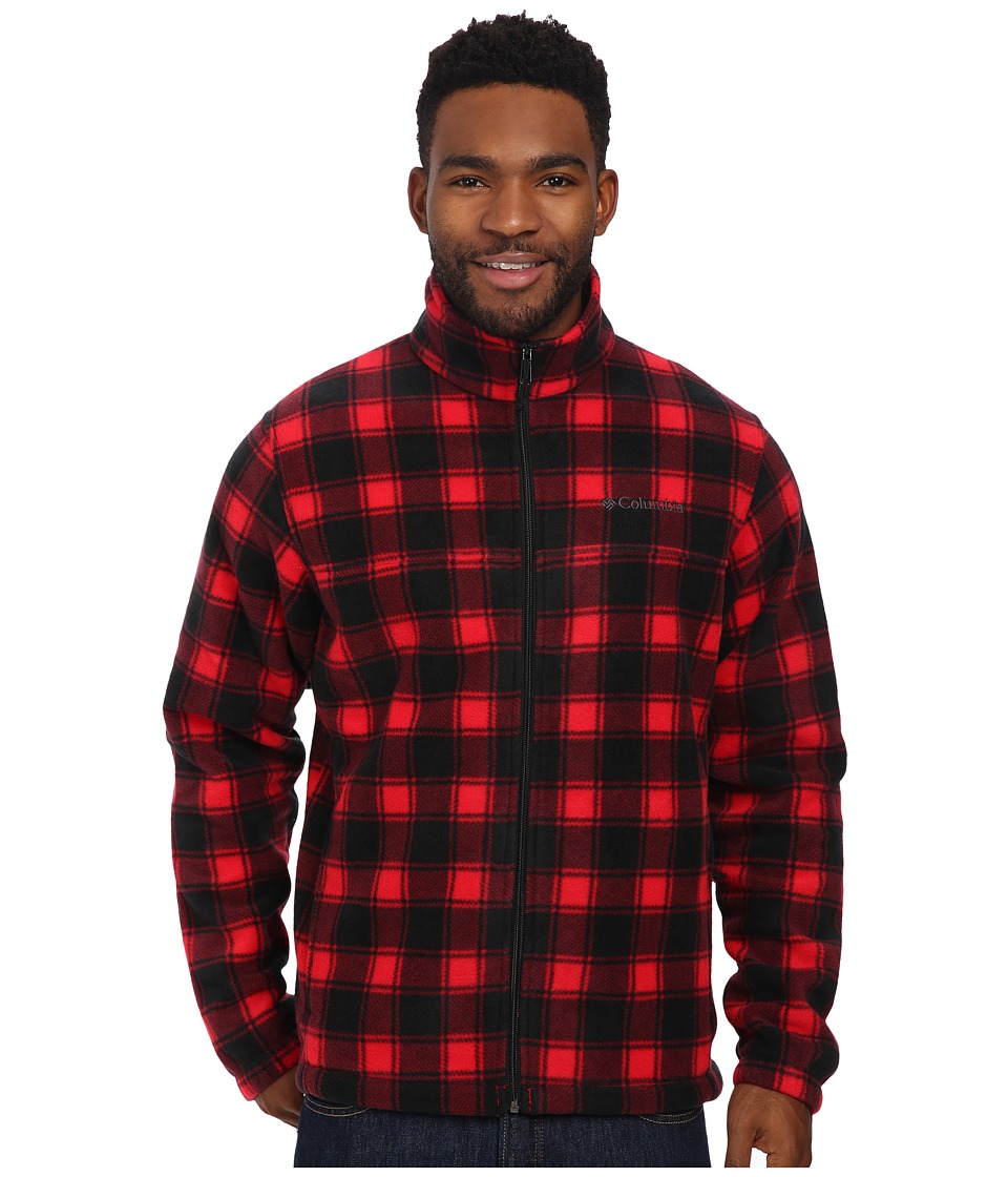 columbia men's steens mountain printed jacket