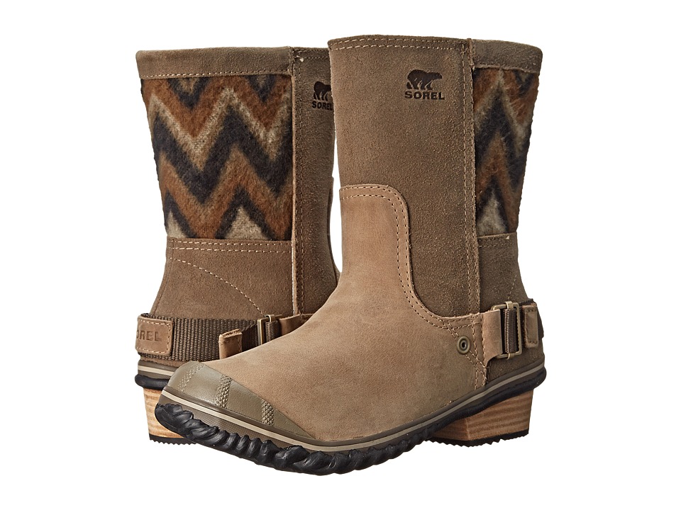 SOREL Slimshortie (Pebble/Silver Sage) Women