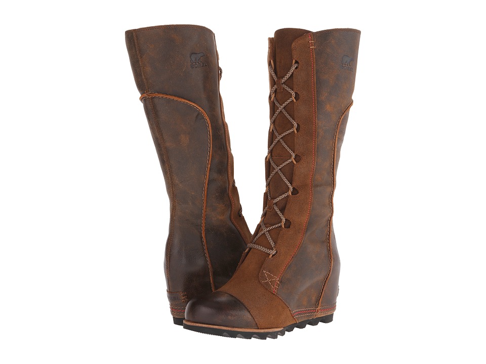SOREL - Cate the Great Wedge (Dark Brown) Women