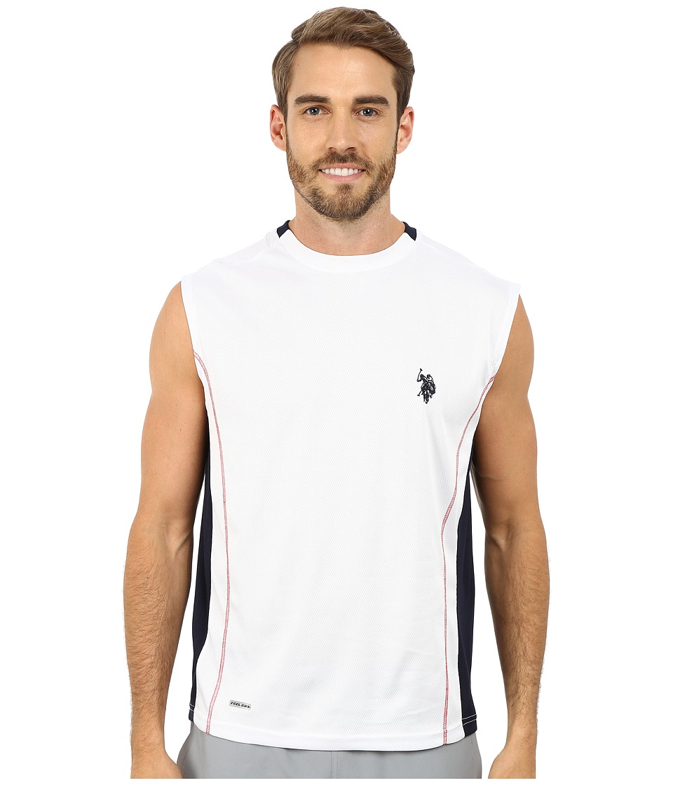 U.S. POLO ASSN. Muscle T-Shirt (White) Men