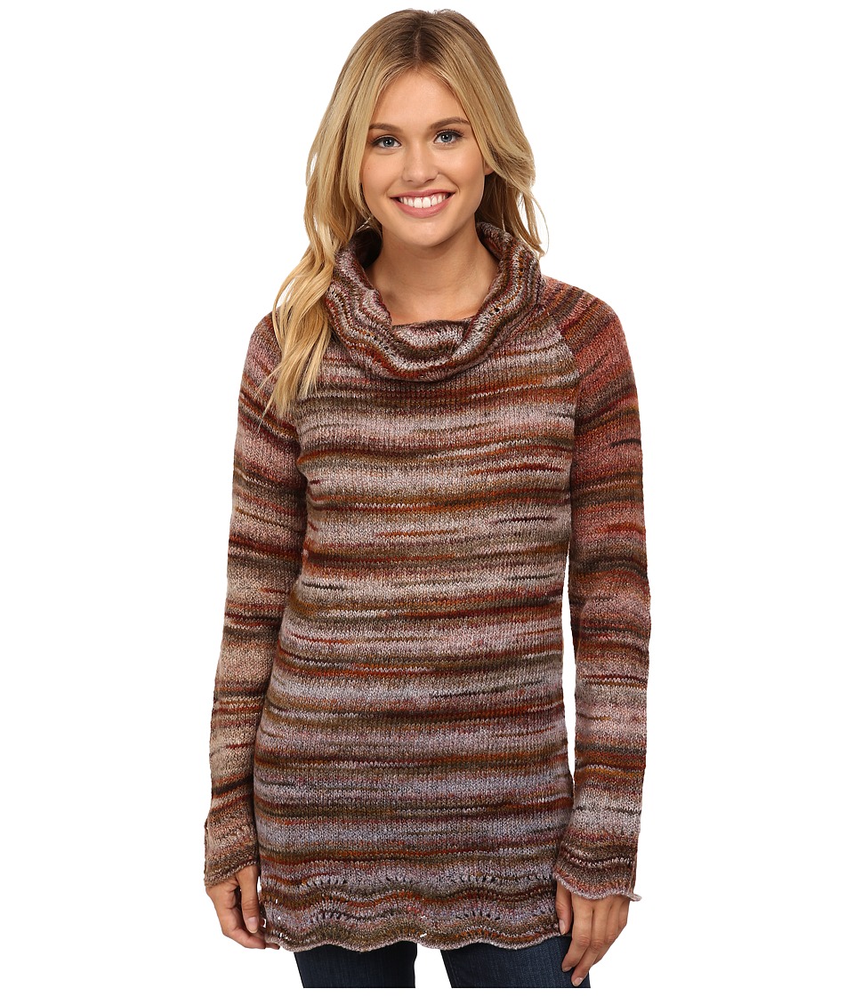 Royal Robbins Sophia Cowl Neck Sweater (Bordeaux) Women