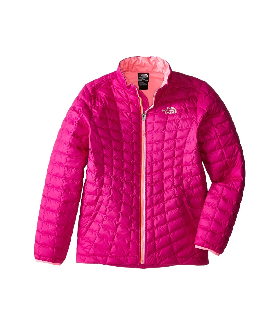 The North Face Kids Thermoballtm Full Zip Jacket (Little Kids/Big Kids) (Luminous Pink) Girl