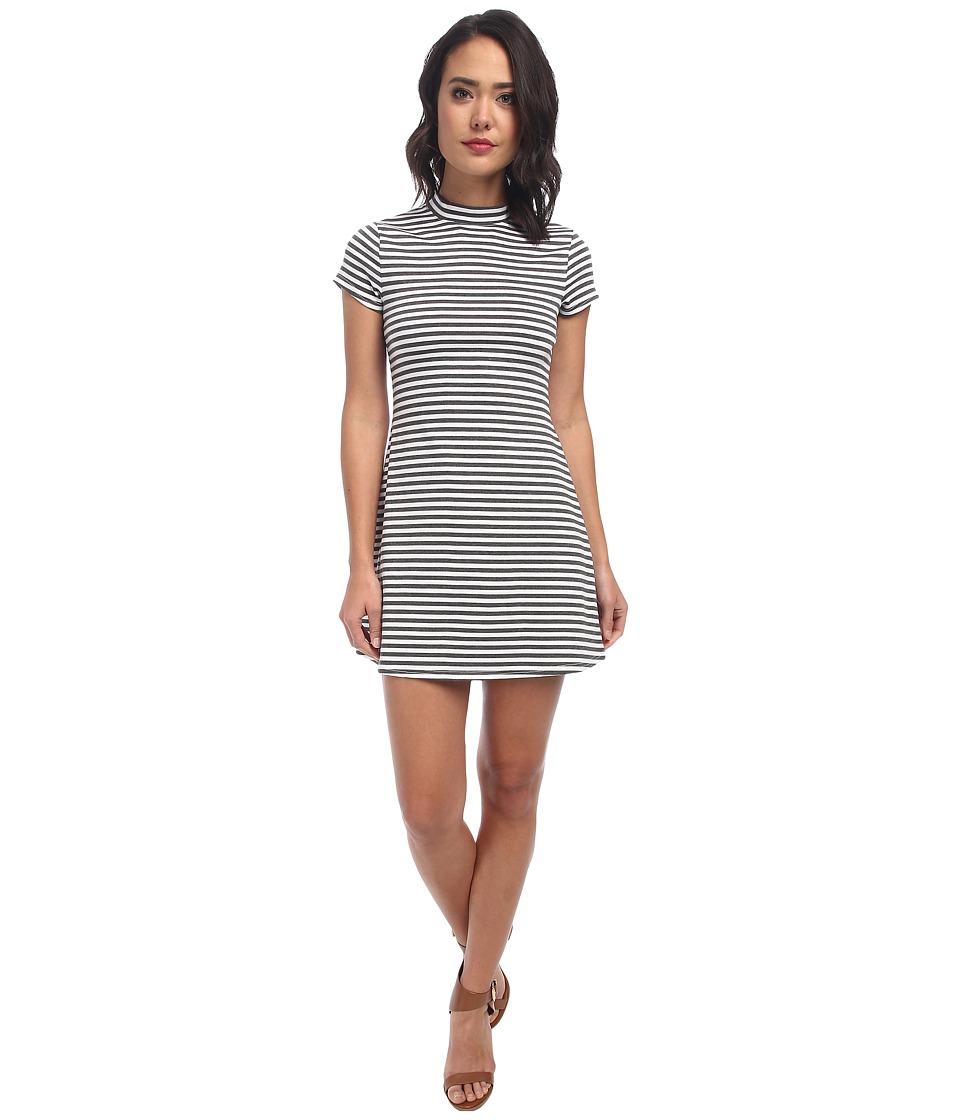 Free People On The Line Ponte Dress (Eggshell Combo) Women