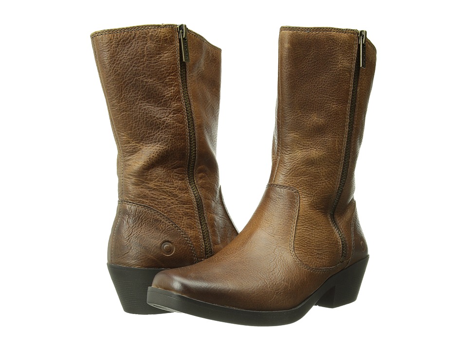 Bogs Gretchen Mid Zip (Cognac) Women