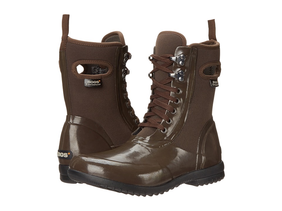Bogs Sidney Lace Solid (Brown) Women