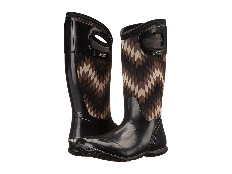 Bogs - North Hampton Native (Black/Gray) Women