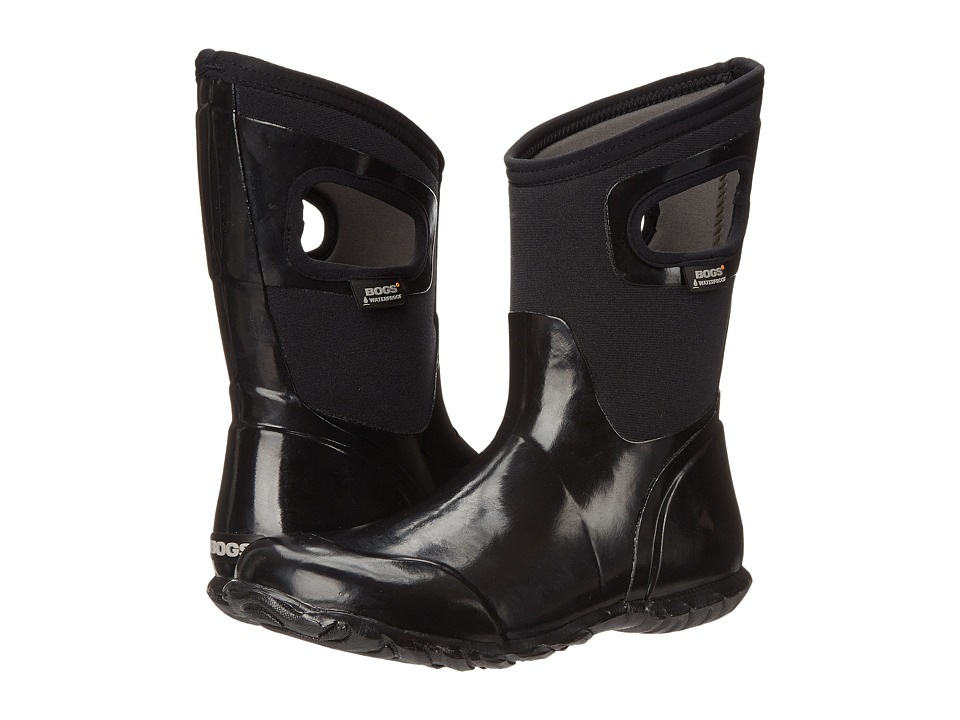 Bogs North Hampton Solid Mid (Black) Women