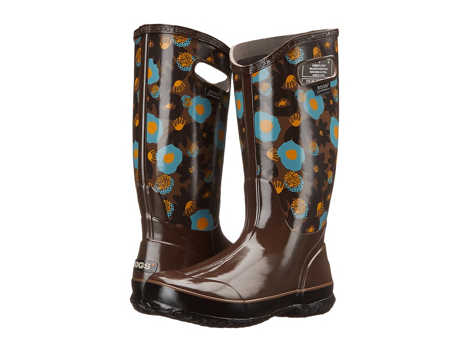 Bogs Watercolor Rain Boot (Brown Multi) Women