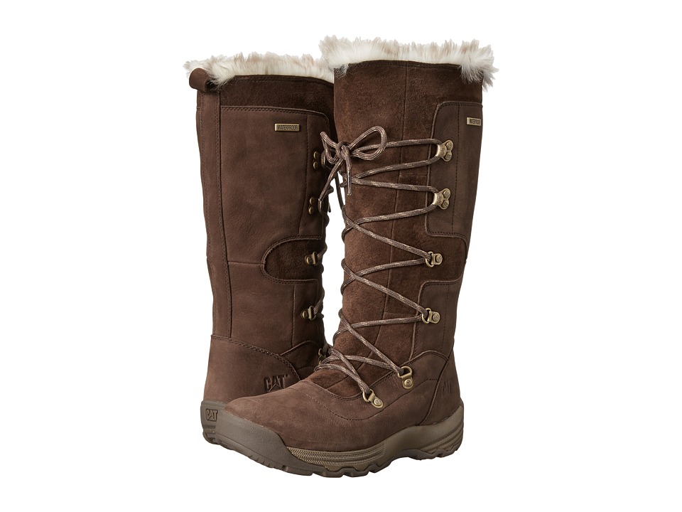 Caterpillar Casual Devlin WP Fur (Bitter Chocolate) Women
