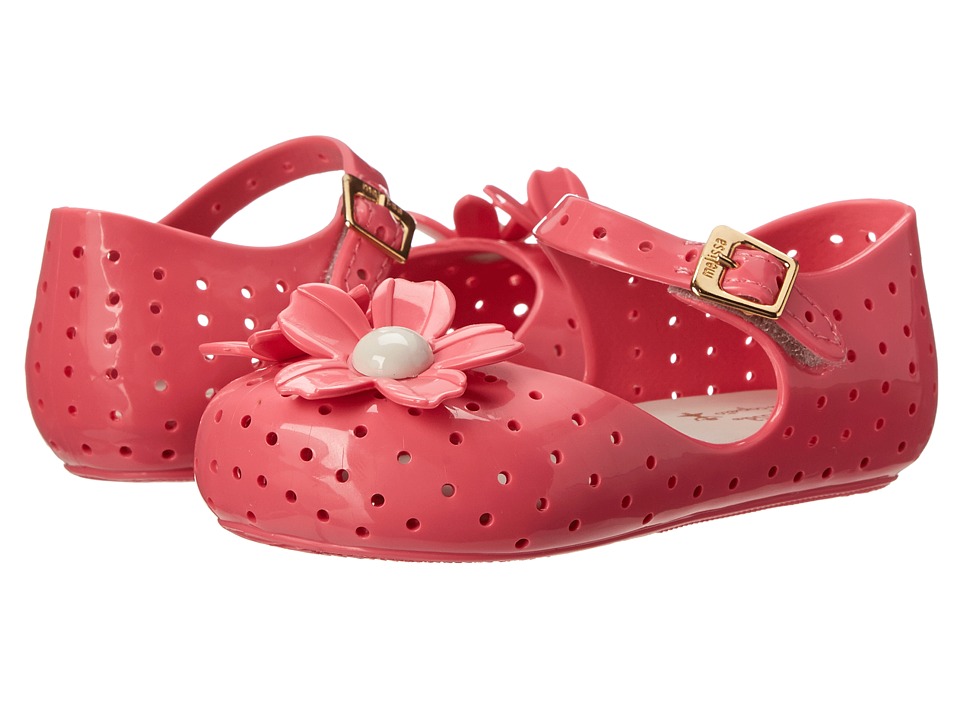 Mini Melissa - Furadinha + Isabela Capeto (Toddler) (Pink) Girls Shoes
