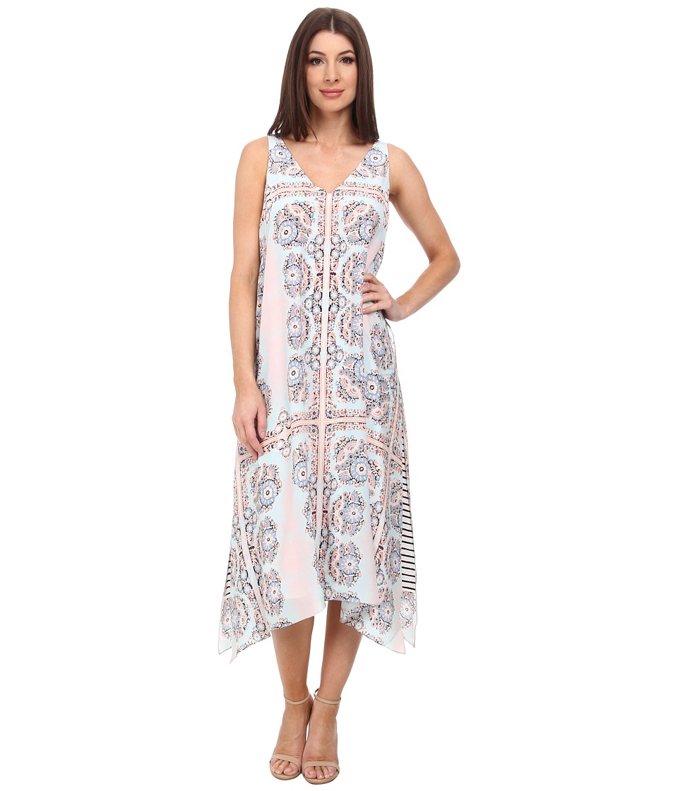 Nanette Lepore Going Coastal Dress (Aqua) Women