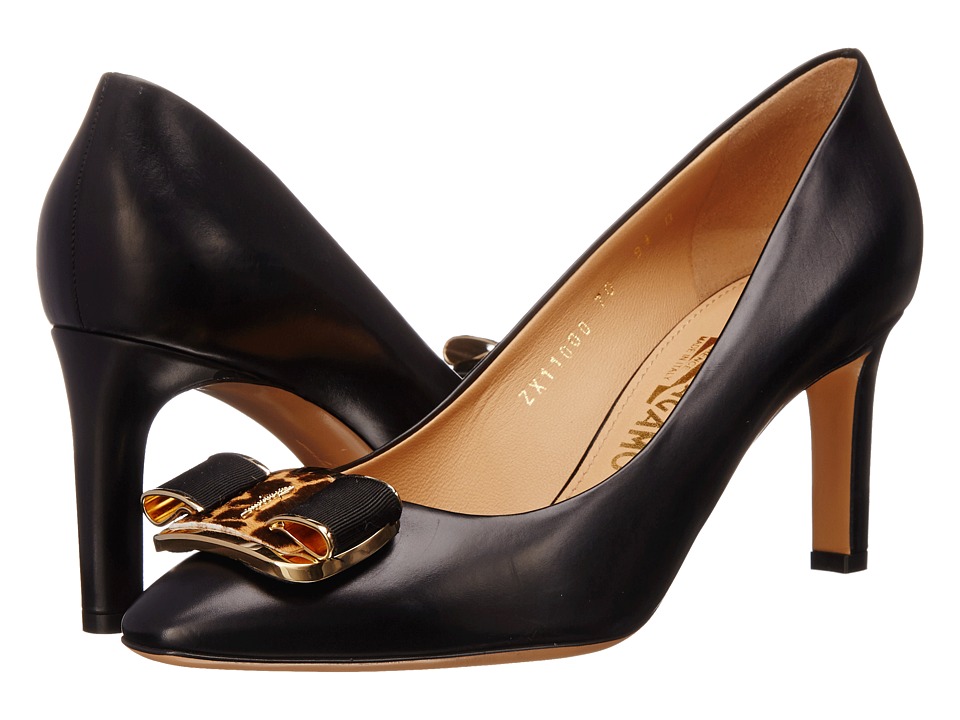 Salvatore Ferragamo - Lola 70 (Nero) High Heels