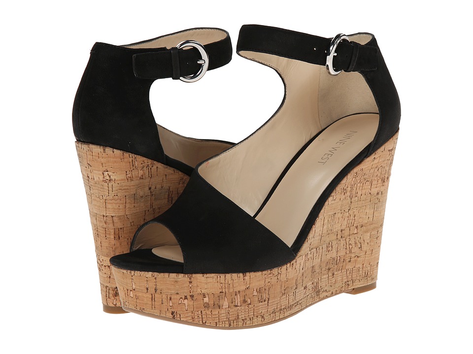 Nine West Adyssinian (Black Nubuck) Women