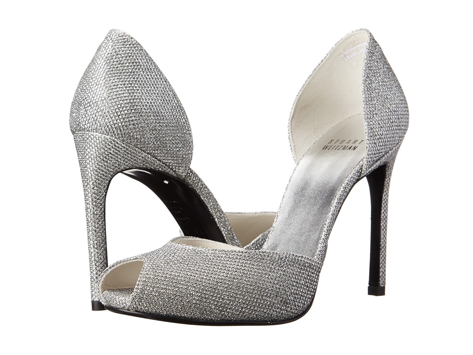 Stuart Weitzman Bridal & Evening Collection Divorcee (Silver Noir) Women
