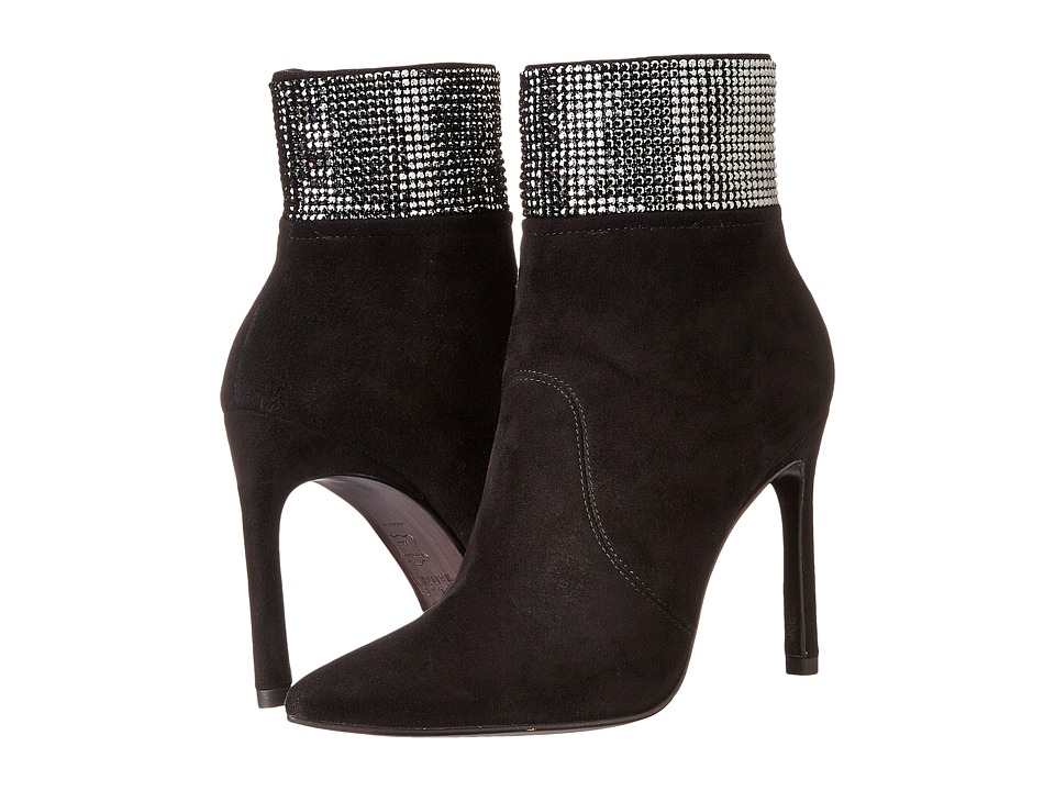 Stuart Weitzman Highbeams (Black Suede) Women