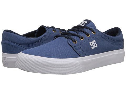DC Trase TX SE Skate Shoes - Navy/White - Good DC Trase TX SE Skate Shoes - Navy/White - Good