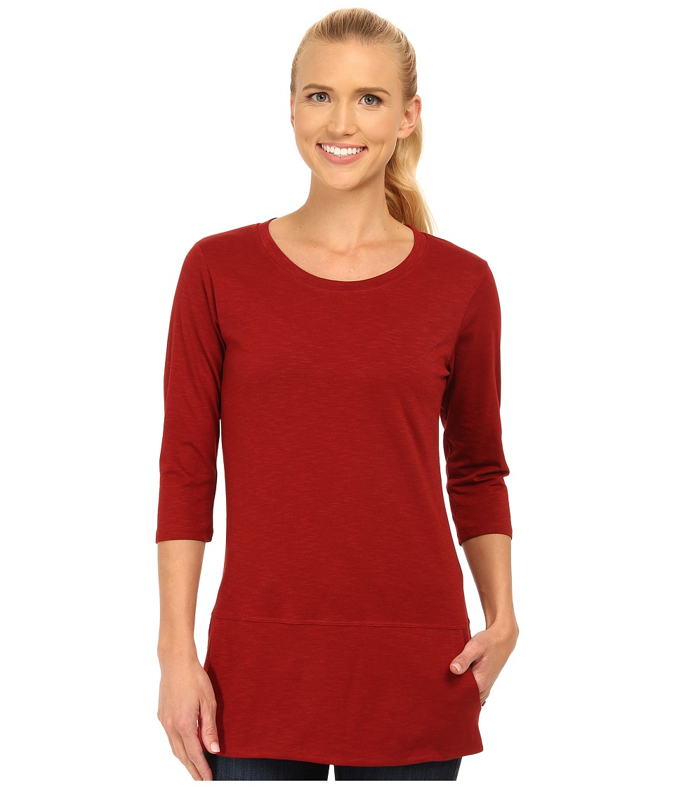 Toad&Co Ursa 3/4 Tunic Top (Molten) Women
