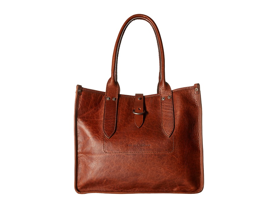 UPC 888542799022 product image for Frye - Amy Shopper (Cognac Oiled Vintage Leather) Tote Handbags | upcitemdb.com