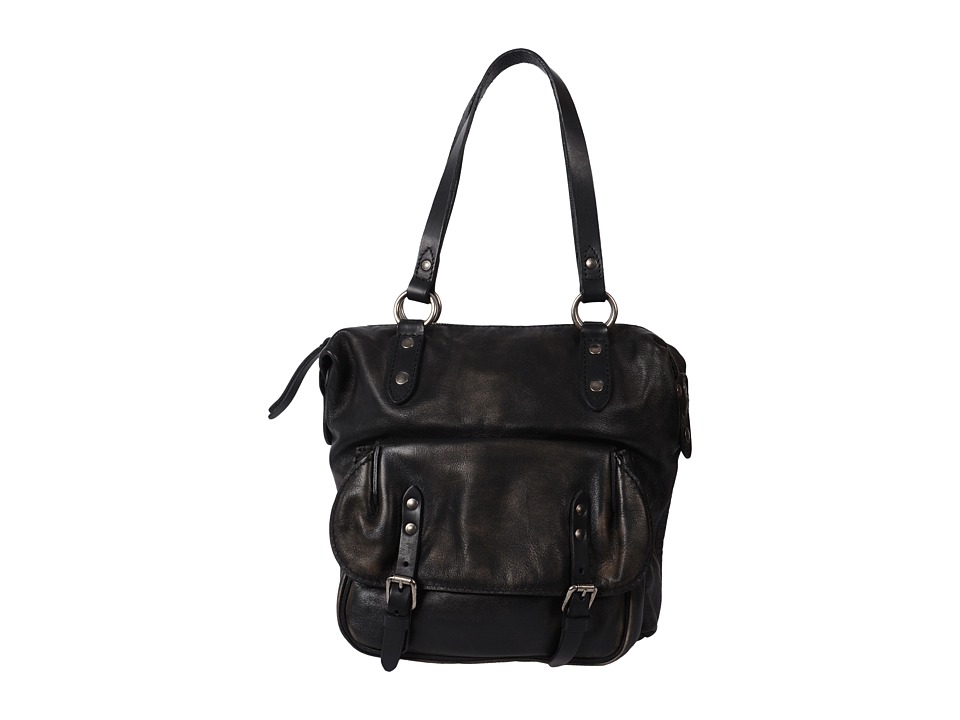 UPC 888542798759 product image for Frye - Veronica Shoulder (Black Calf Shine Vintage) Shoulder Handbags | upcitemdb.com