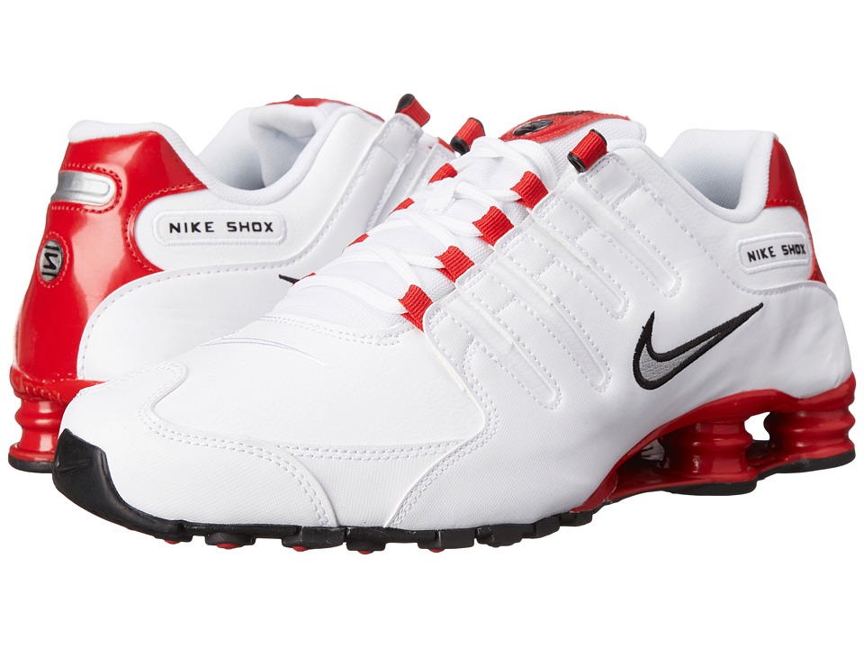 nike shox white mens