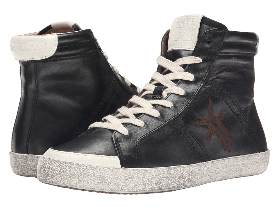 Frye Dylan High (Black Washed Smooth Vintage) Women