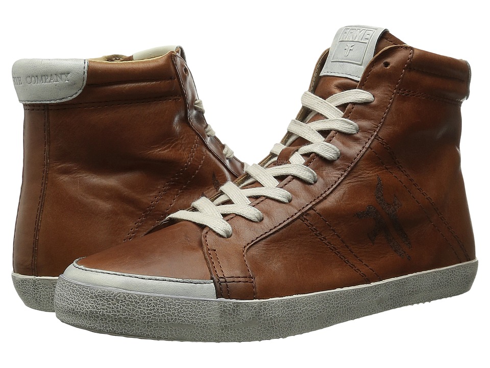 Frye Dylan High (Cognac Washed Smooth Vintage) Women
