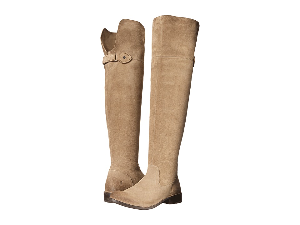 Frye Shirley Over-The-Knee Riding (Ash Oiled Suede) Women