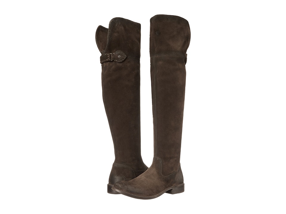 Frye Shirley Over-The-Knee Riding (Fatigue Oiled Suede) Women