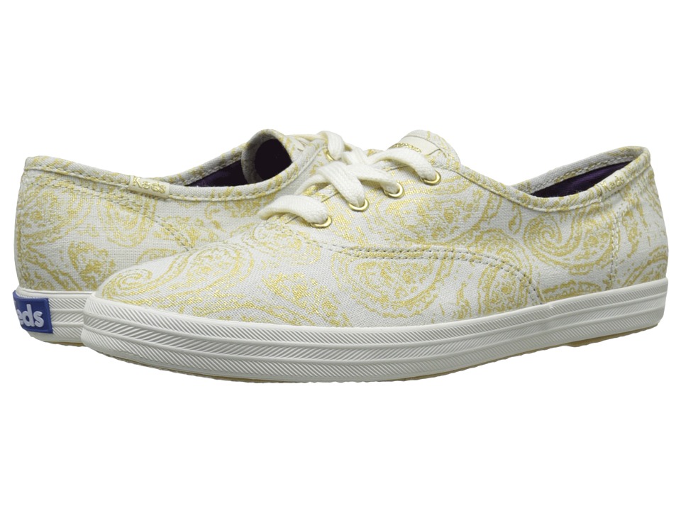 Keds Champion Oversized Paisley (Gold Woven Textile) Women