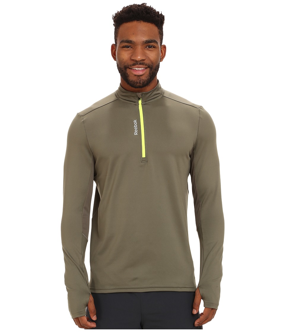 reebok 1/4 zip pullover