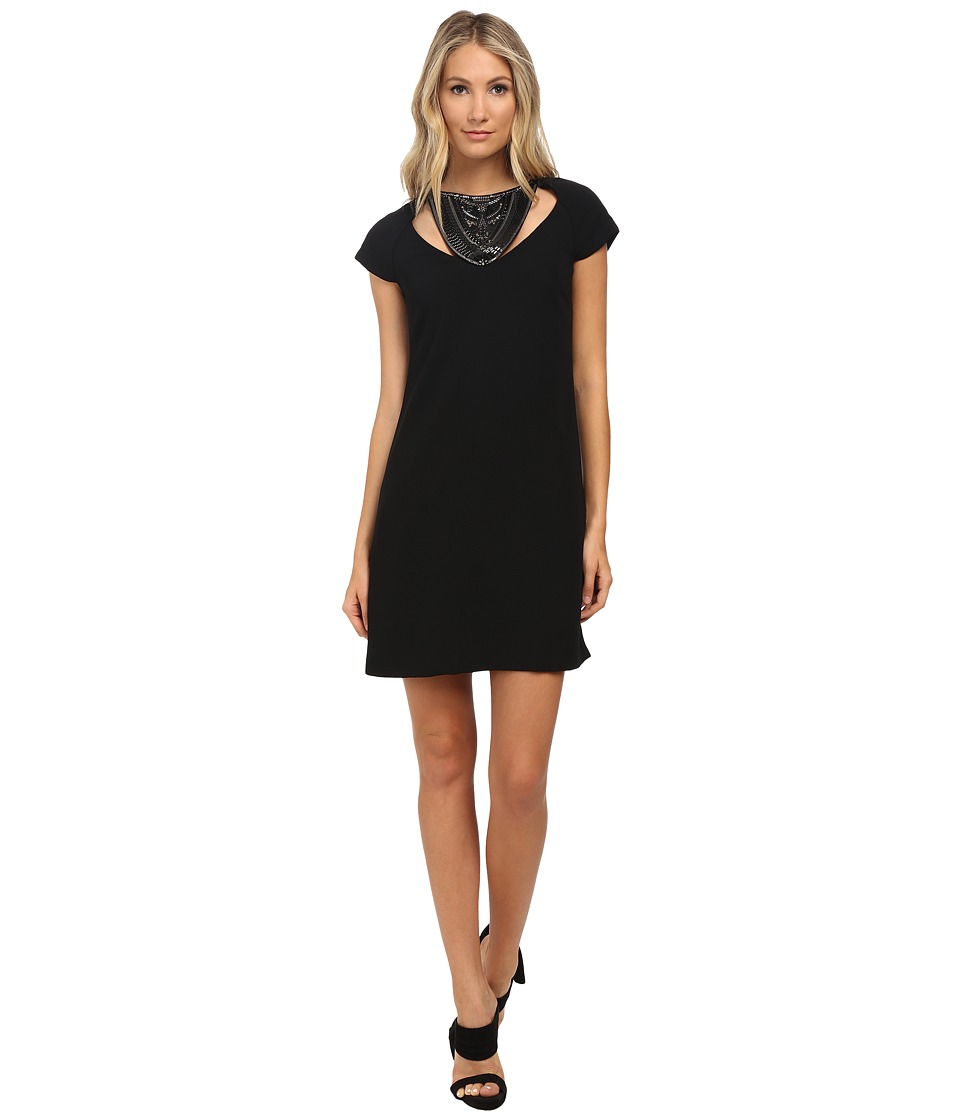 Versace Collection Cocktail Dress with Beading (Black) Women