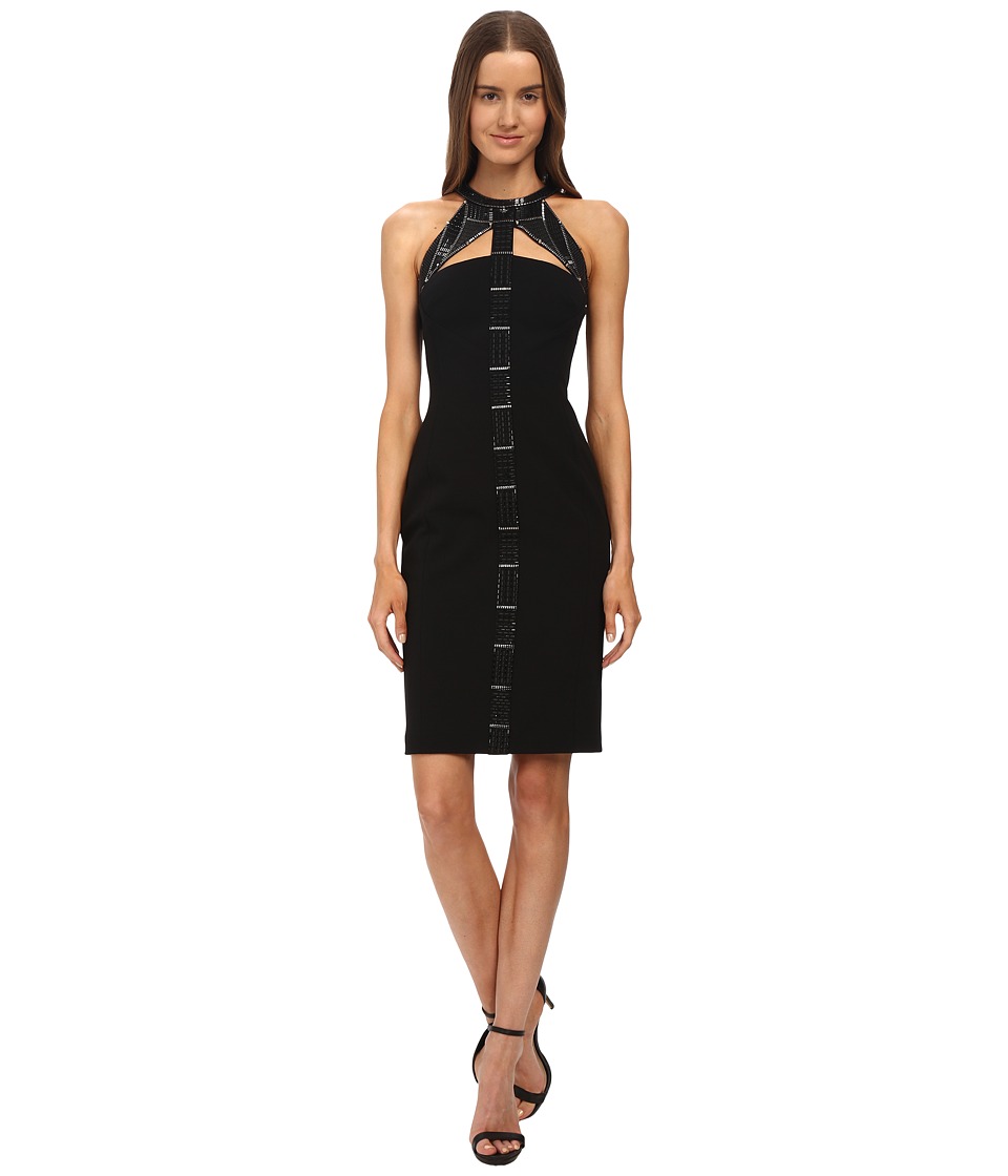 Versace Collection Beaded Cocktail Dress (Black) Women