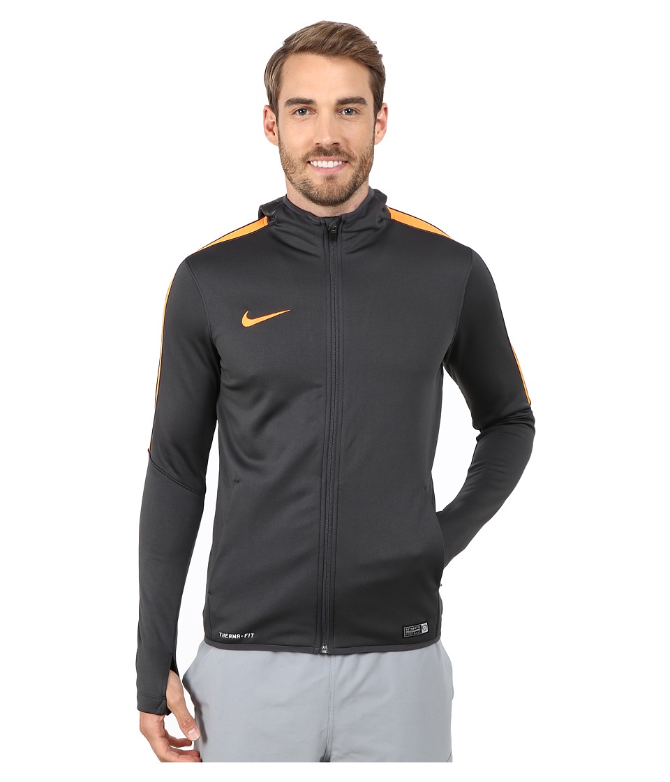 Nike Gpx Knit Hoody Mens Anthracite/Total Orange/Total Orange Nike Gpx Knit Hoody Mens Anthracite/Total Orange/Total Orange
