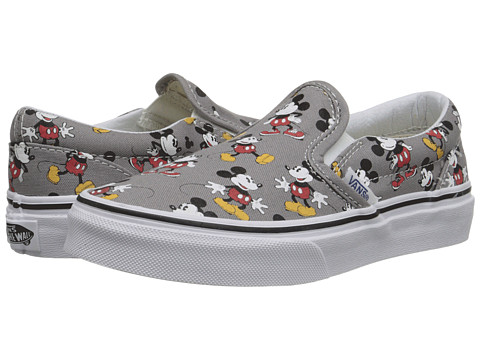 vans classic slip on checkerboard grey mickey mouse vans classic slip on checkerboard grey mickey mouse