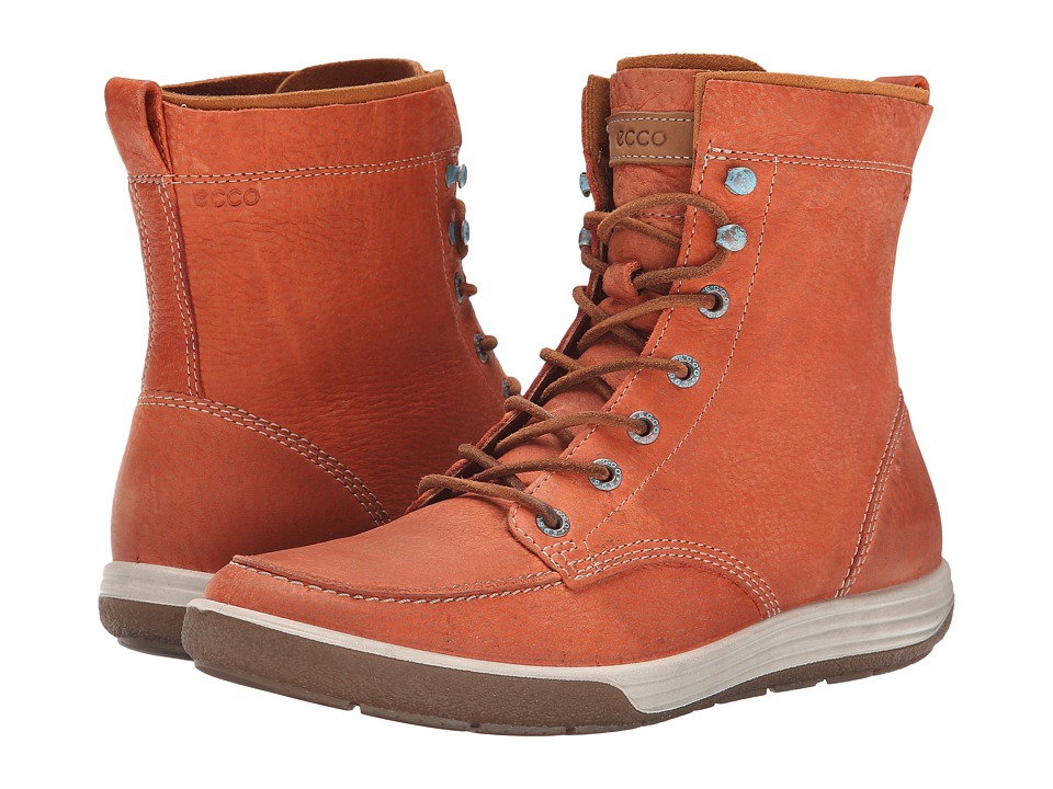 ECCO - Chase II Boot (Picante/Whiskey/Amber) Women