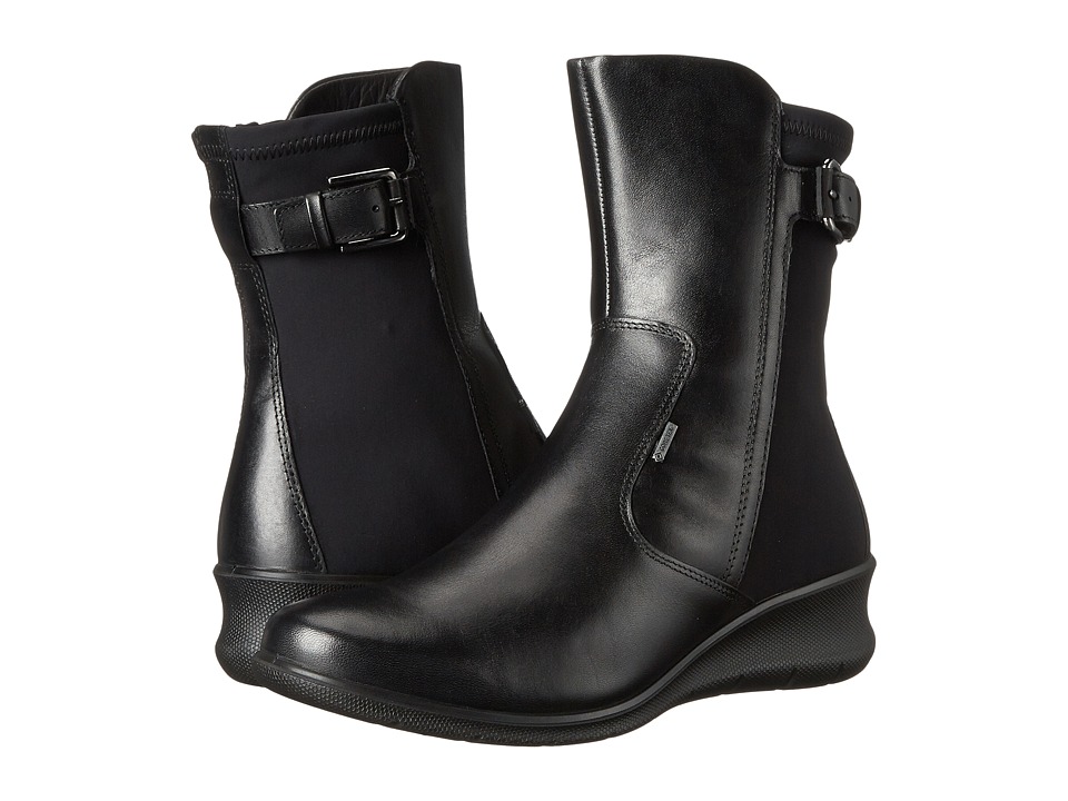 ECCO Babett 45 GORE-TEX(r) Bootie (Black/Black) Women