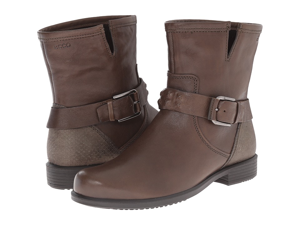 ECCO Touch 25 Buckle Boot (Tarmac/Tarmac) Women