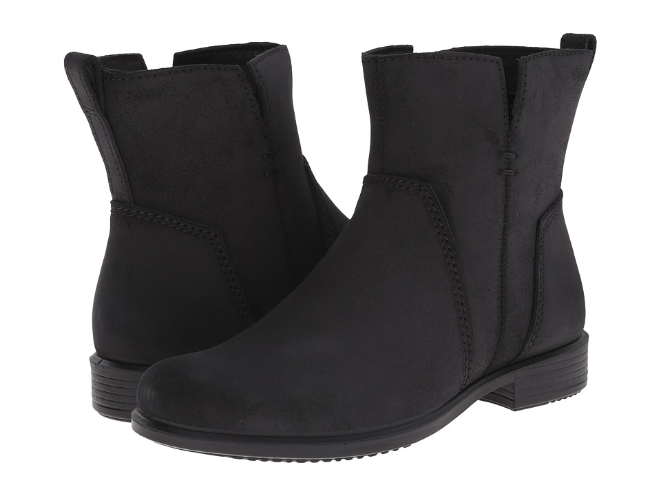 ECCO Touch 25 Ankle Boot (Black) Women