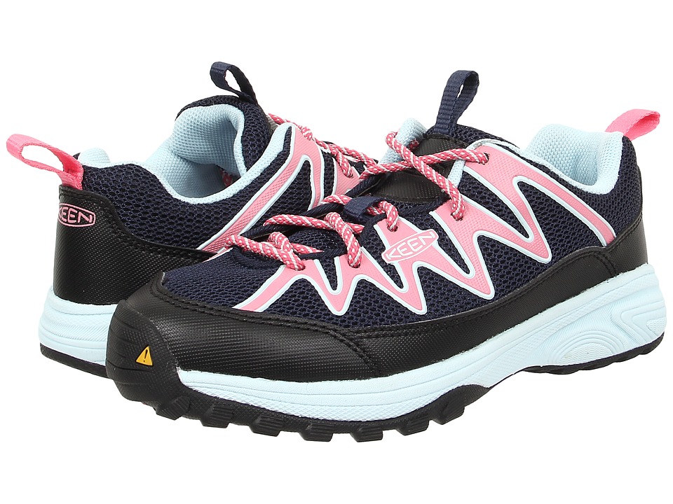Keen Kids - Rendevous (Little Kid/Big Kid) (Dress Blues/Camellia Rose) Girls Shoes