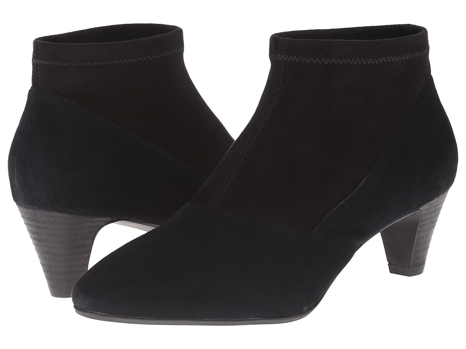ECCO - Altona Bootie (Black/Black) Women