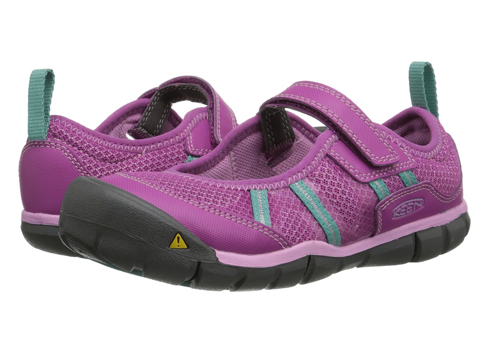 Keen Kids - Monica MJ CNX (Little Kid/Big Kid) (Dahlia Mauve/Lagoon) Girls Shoes