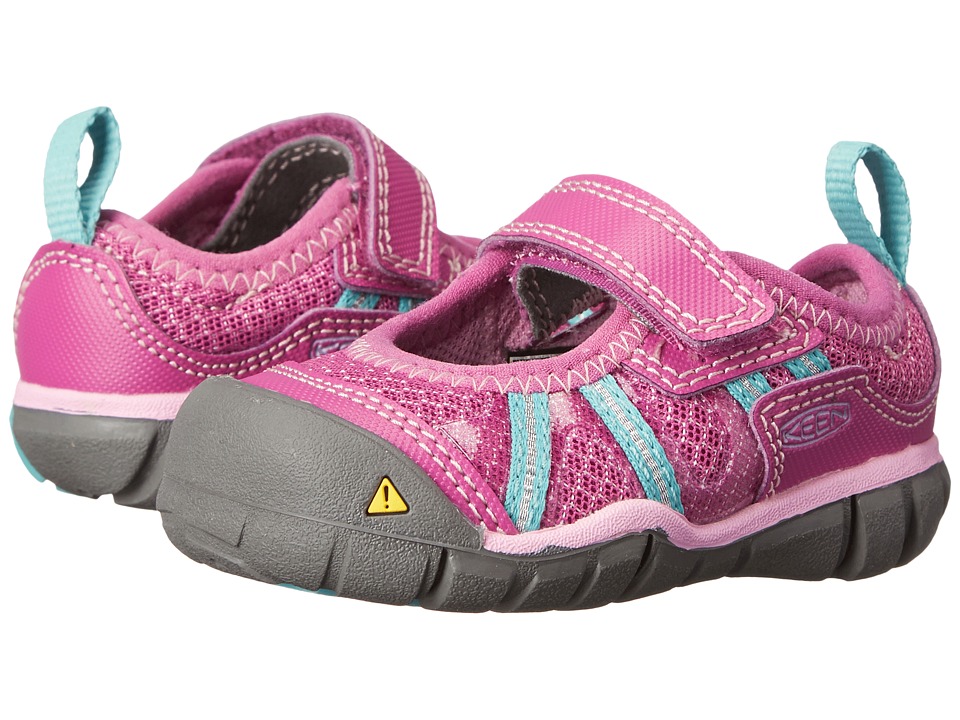 Keen Kids - Monica MJ CNX (Toddler) (Dahlia Mauve/Lagoon) Girls Shoes