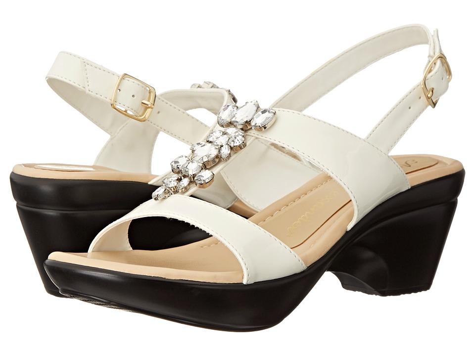 Athena Alexander - Storia (White Patent) Women
