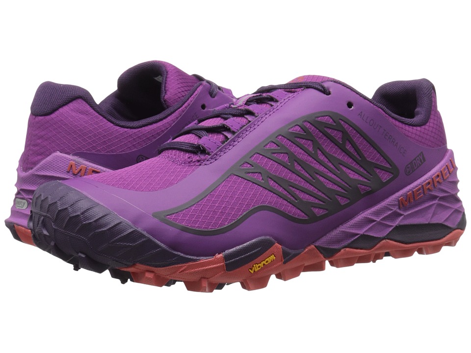 Merrell All Out Terra Ice Waterproof (Purple) Women
