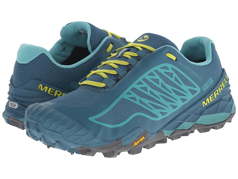 Merrell All Out Terra Ice Waterproof (Dragonfly/Bright Yellow) Women