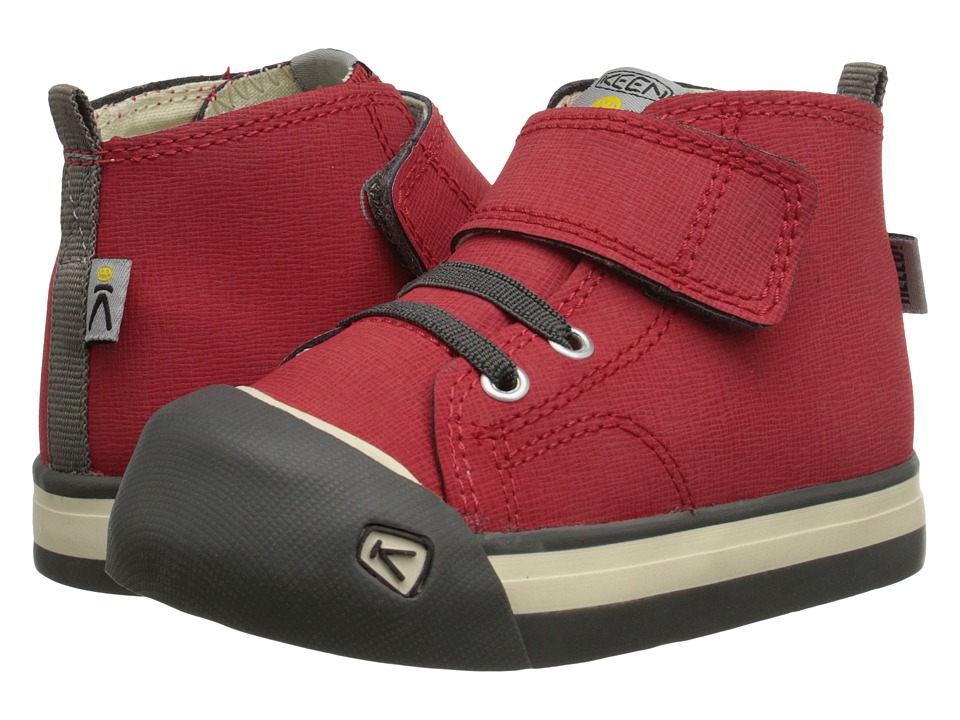 Keen Kids - Coronado High Top Leather (Toddler) (Red) Kid