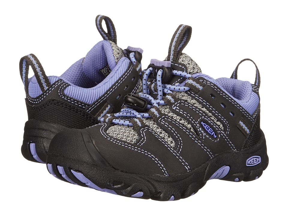 Keen Kids - Koven Low (Toddler/Little Kid) (Raven/Periwinkle) Girl